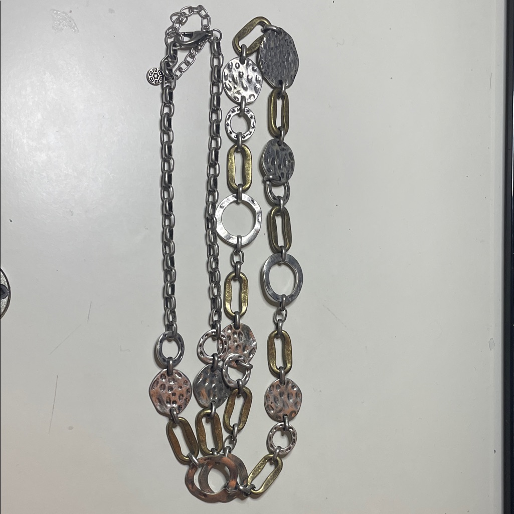 Ruby Rd - Elegant Mixed Metal Chain Necklace 175 In 28$